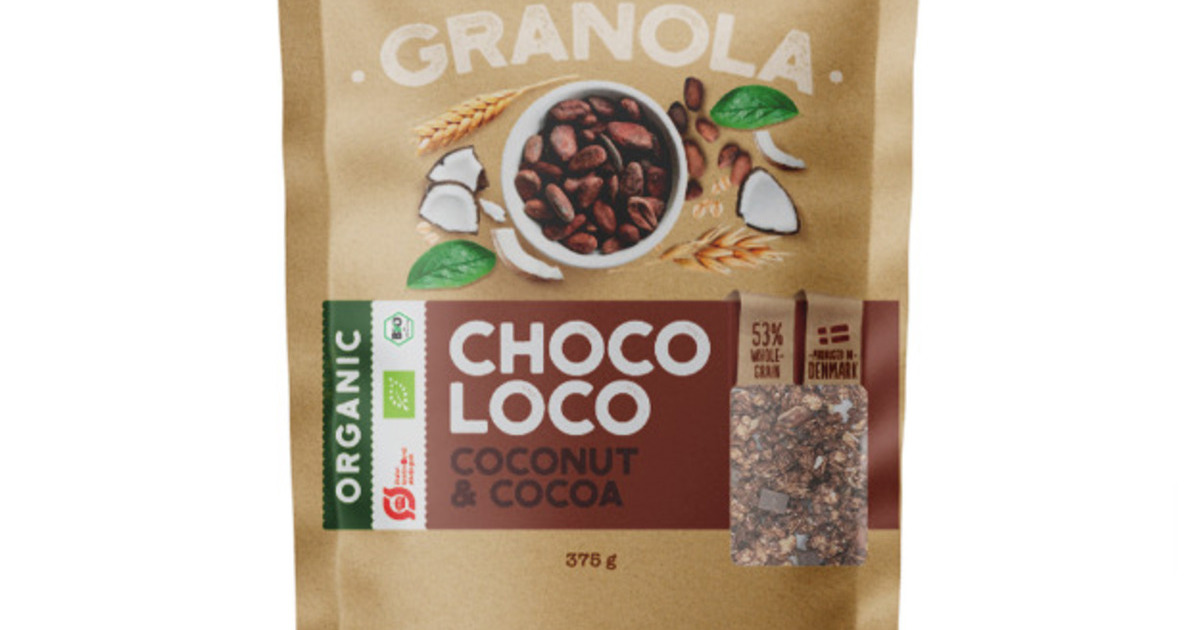Choco Loco Box Crispy Food Organic Choco Loco - Innnes heildverslun