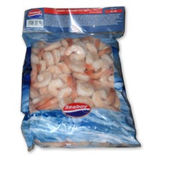 Seaboy Cooked and peeled Shrimp 31/40 10 x 1 kg