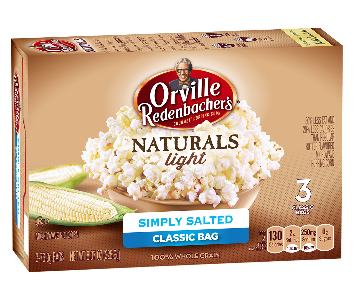 Orville Örbylgjupopp 3-pk Létt 12x229g