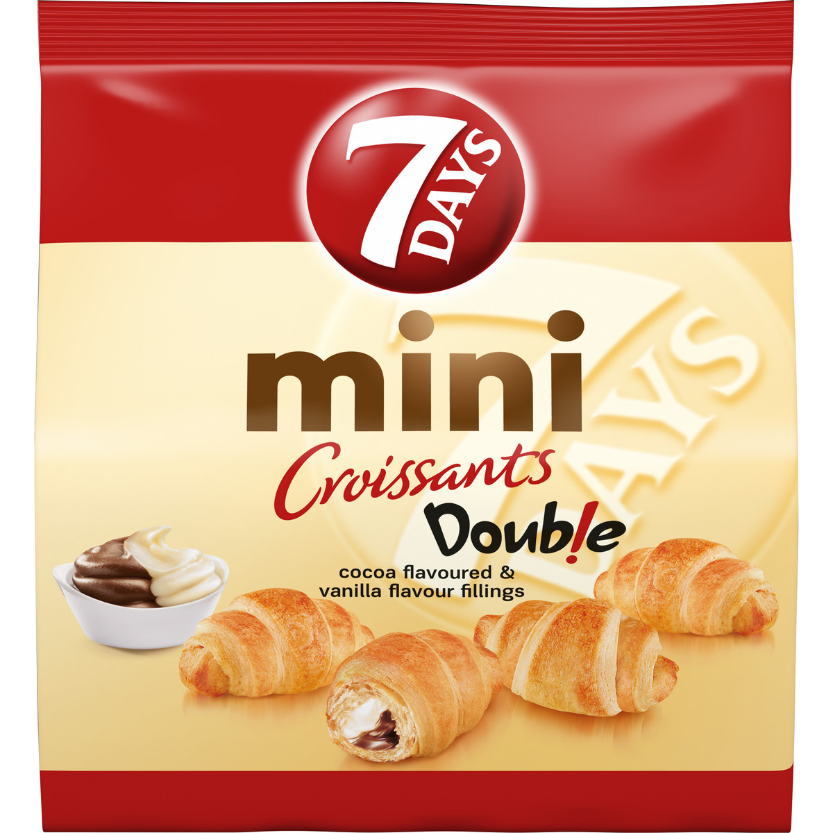7 Days Mini Cocoa & Vanilla Croissant 10x185gr