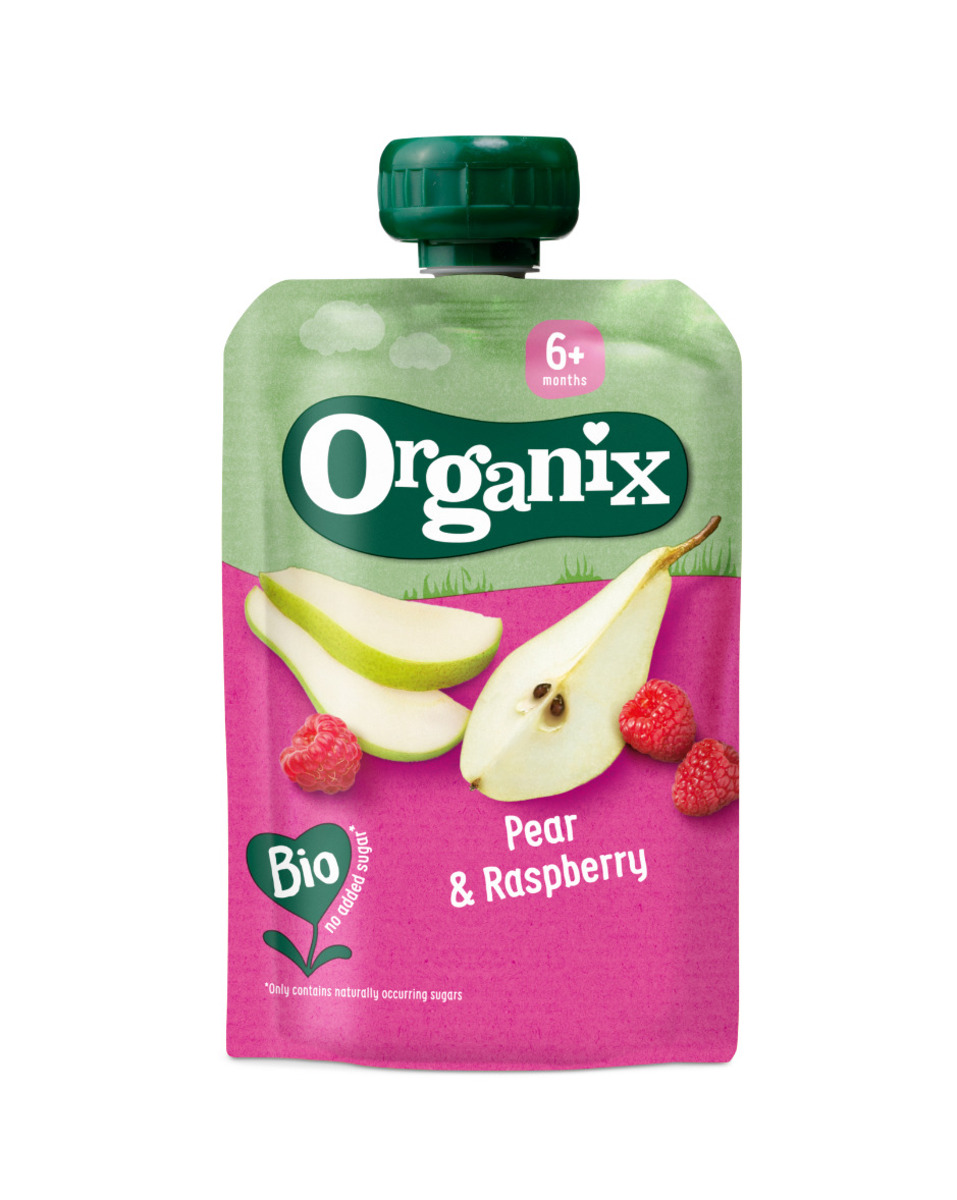 Organix Peru & Hindberja Skvísa 6x100g