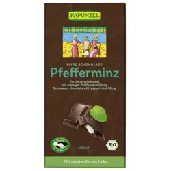 Rapunzel Súkkulaði m/Piparmyntufyllingu 12x100g
