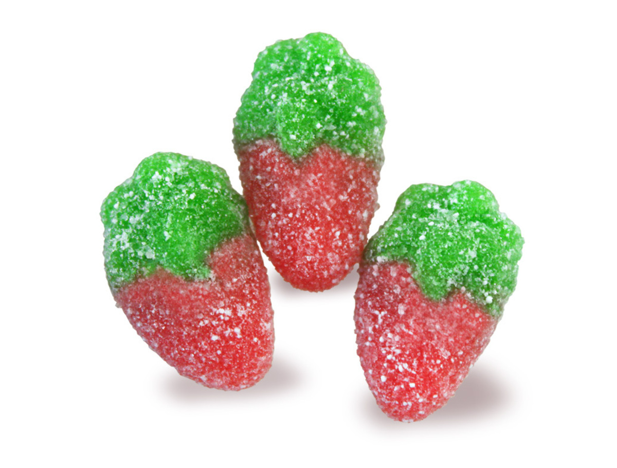 Jake Sour Mini Strawberries 12x1kg