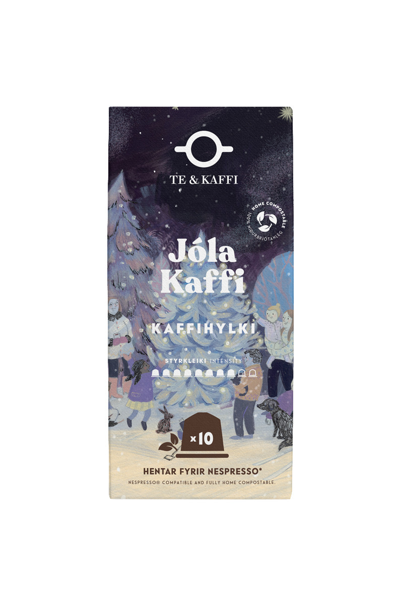Te & Kaffi Jólakaffi Kaffihylki 20x10 stk