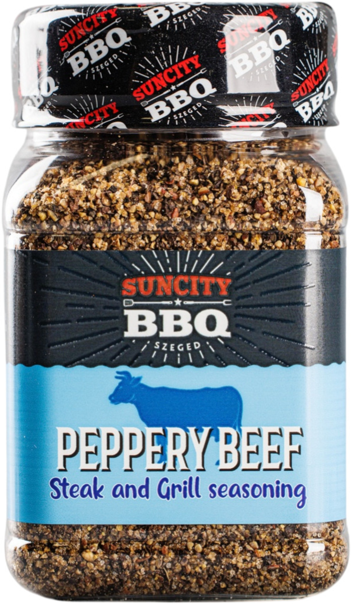 Suncity BBQ Peppery Beef Steak Grill seasoning 6x280g