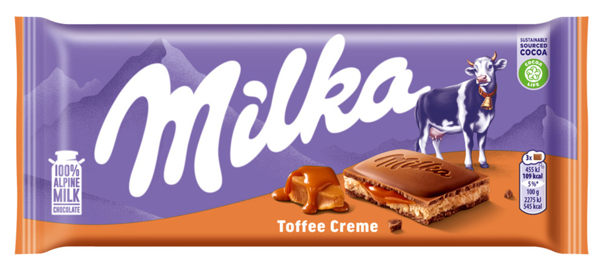 Milka Toffee Creme 23x100gr