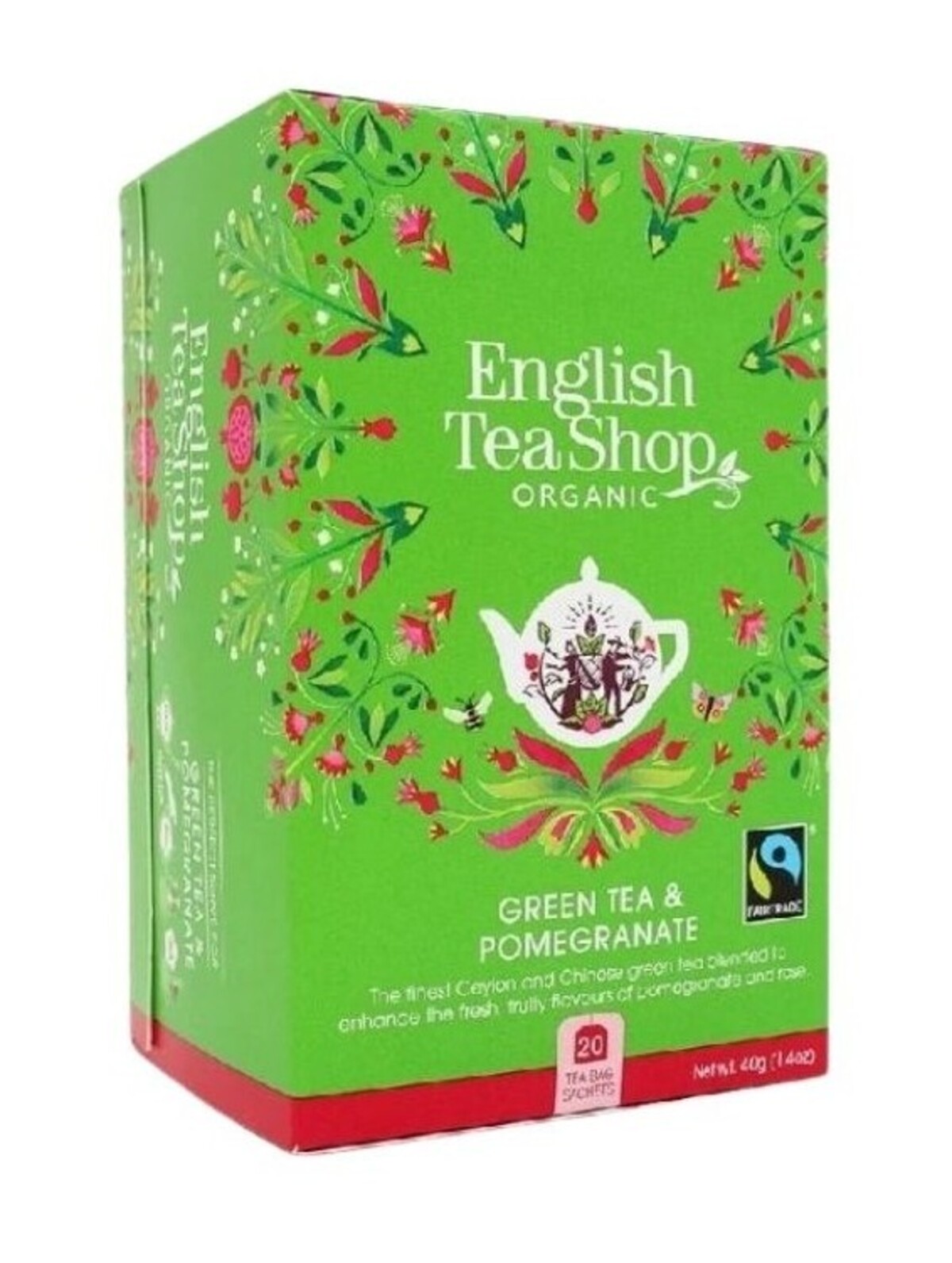 ETS Green Tea & Pomegranate 6x20stk