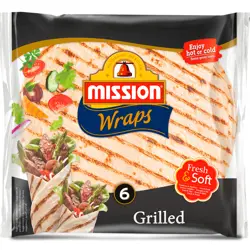 Mission Tortilla Grilled 10" ferskar 12x370g