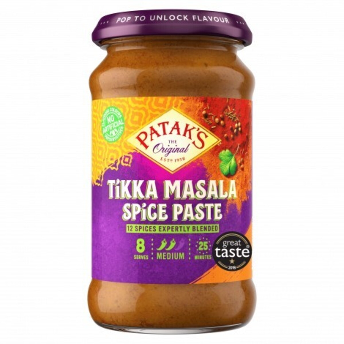 Pataks Tikka Masala Paste 6x283gr