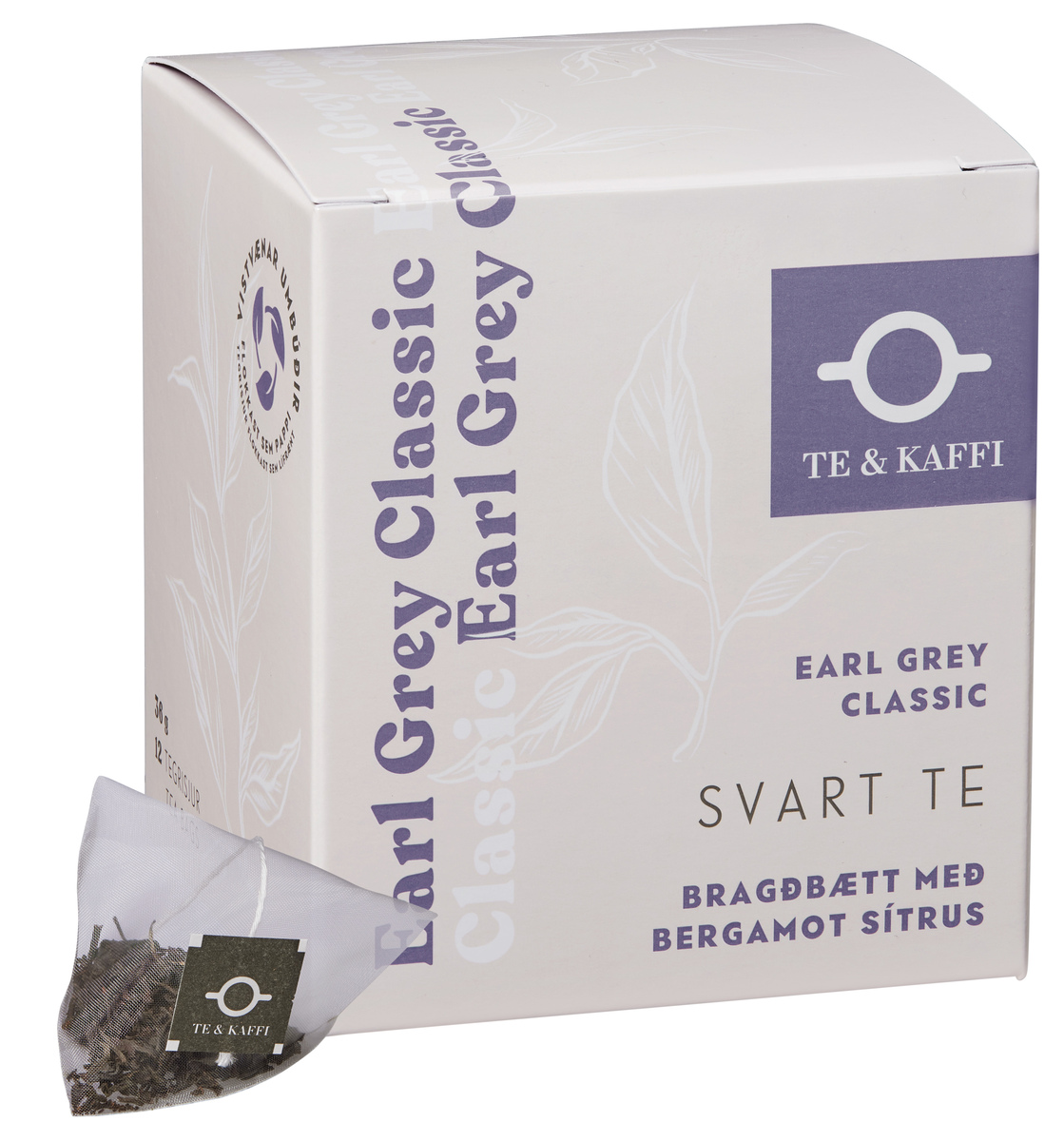 Te & Kaffi Earl Grey 6x12stk pýramídategrisjur