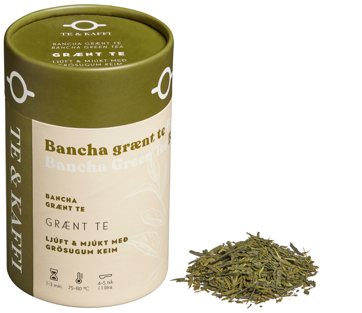 Te & Kaffi Bancha Grænt te 24x100g