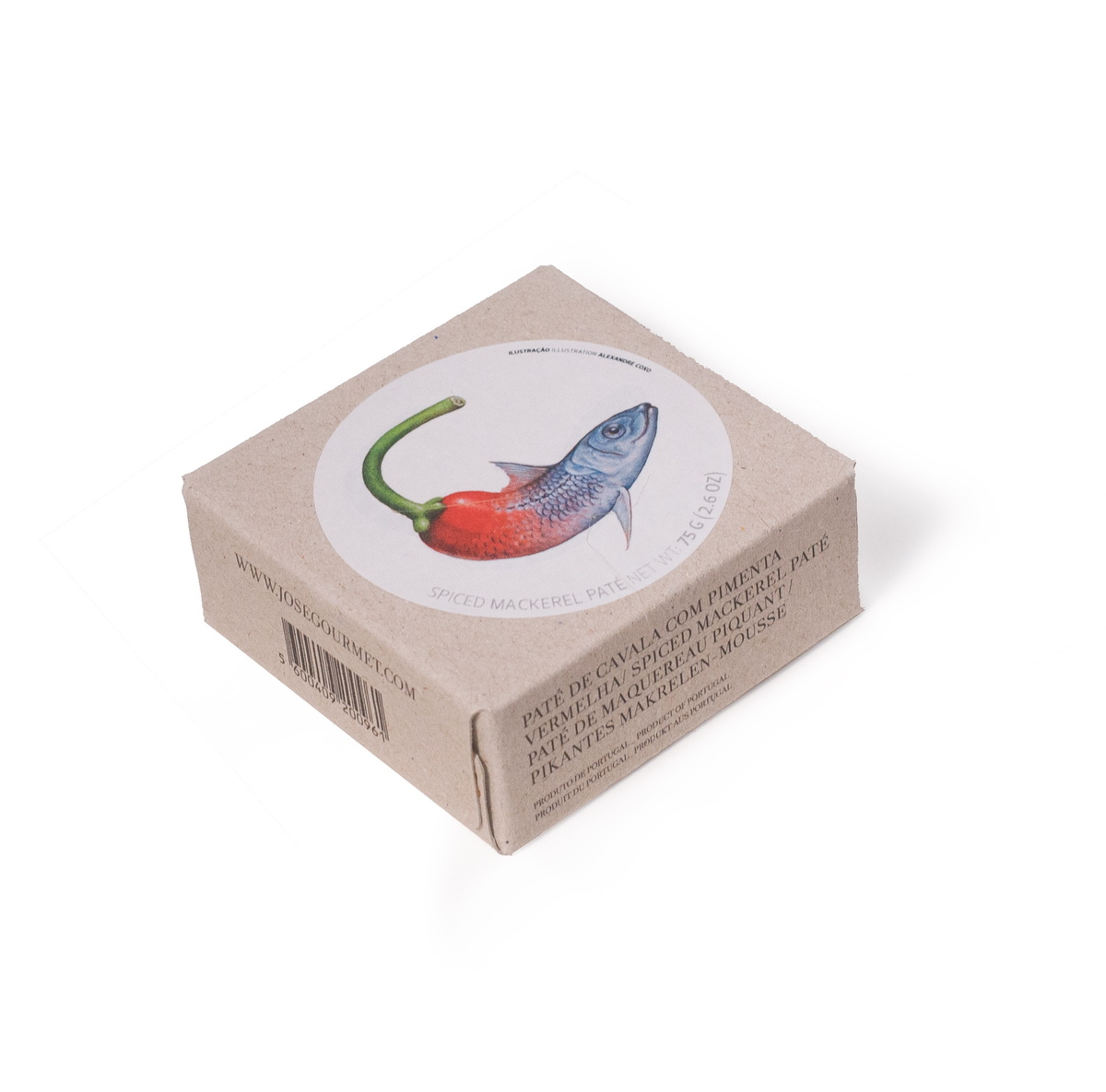Spiced Mackerel Paté 8x75gr
