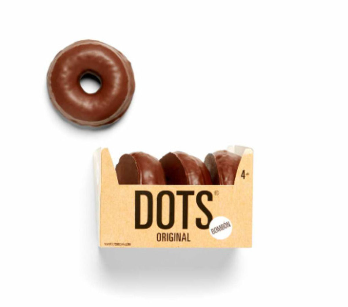 Europastry Dots-4 Pack Dark Donuts (8x)4x60g