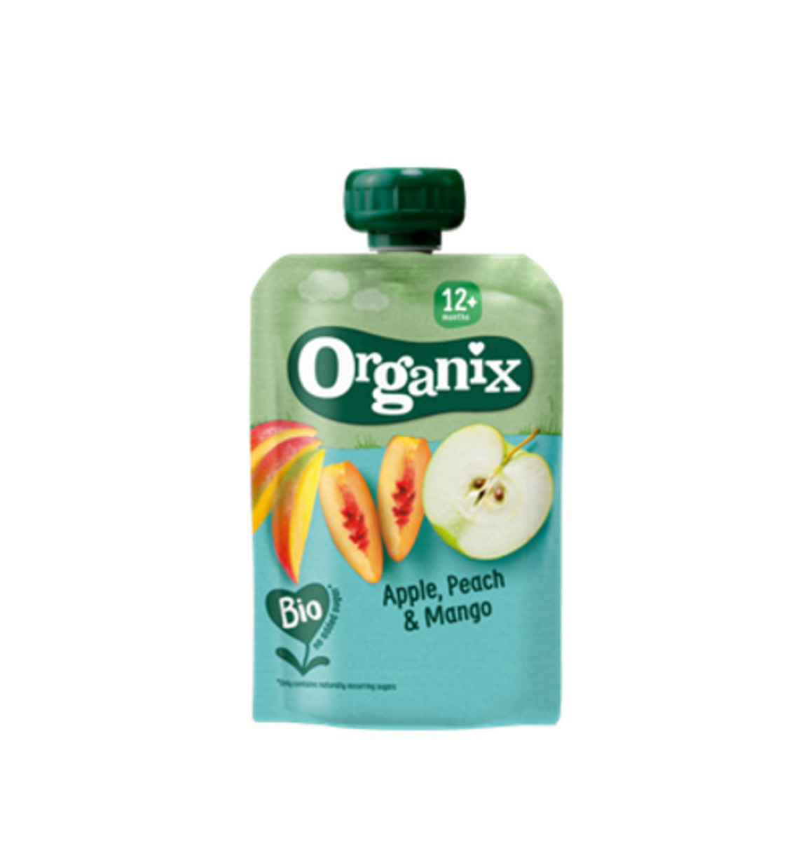 Organix Epla, Ferskju og Mango Skvísa 6x100g