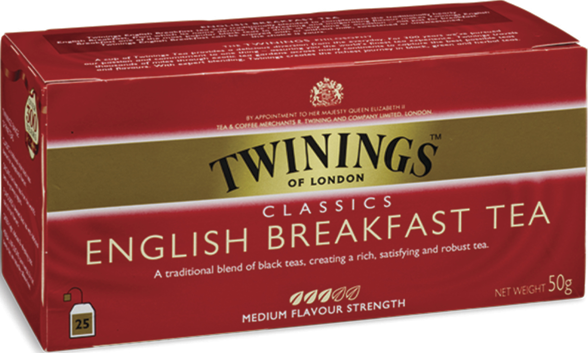Twinings English Breakfast 12x25stk