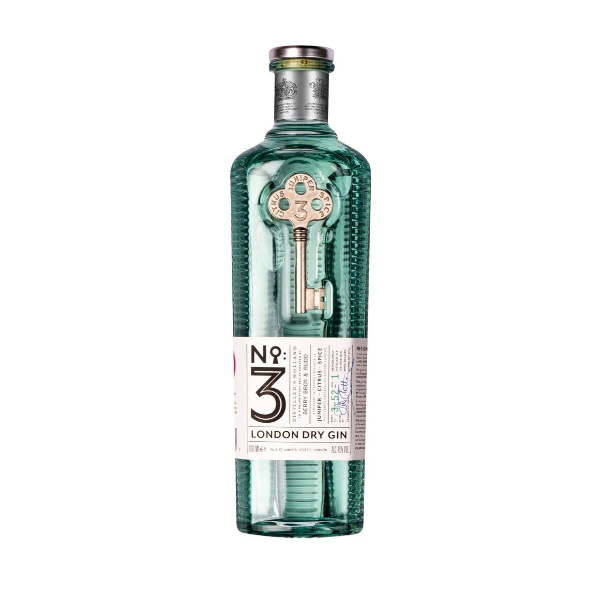 No. 3 London Dry gin 6x700ml