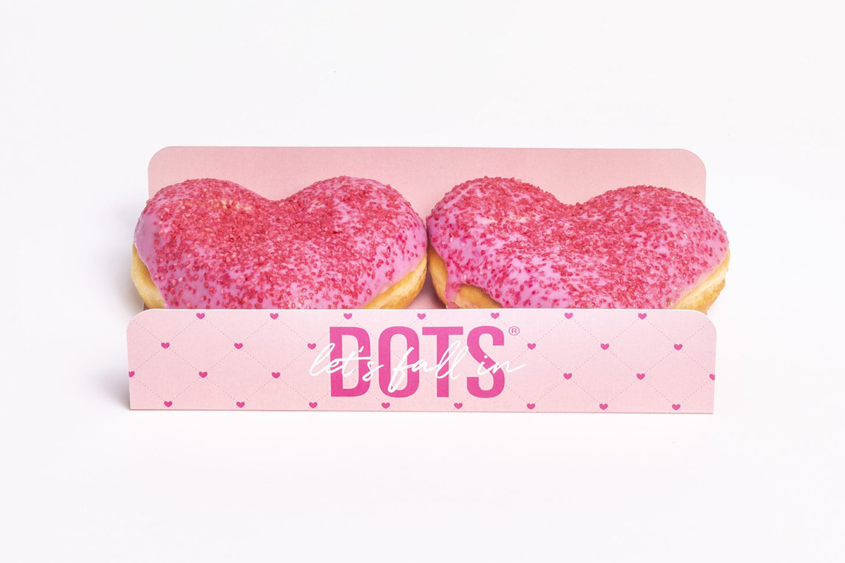Europastry Dots Pink Heart (36)2x83g