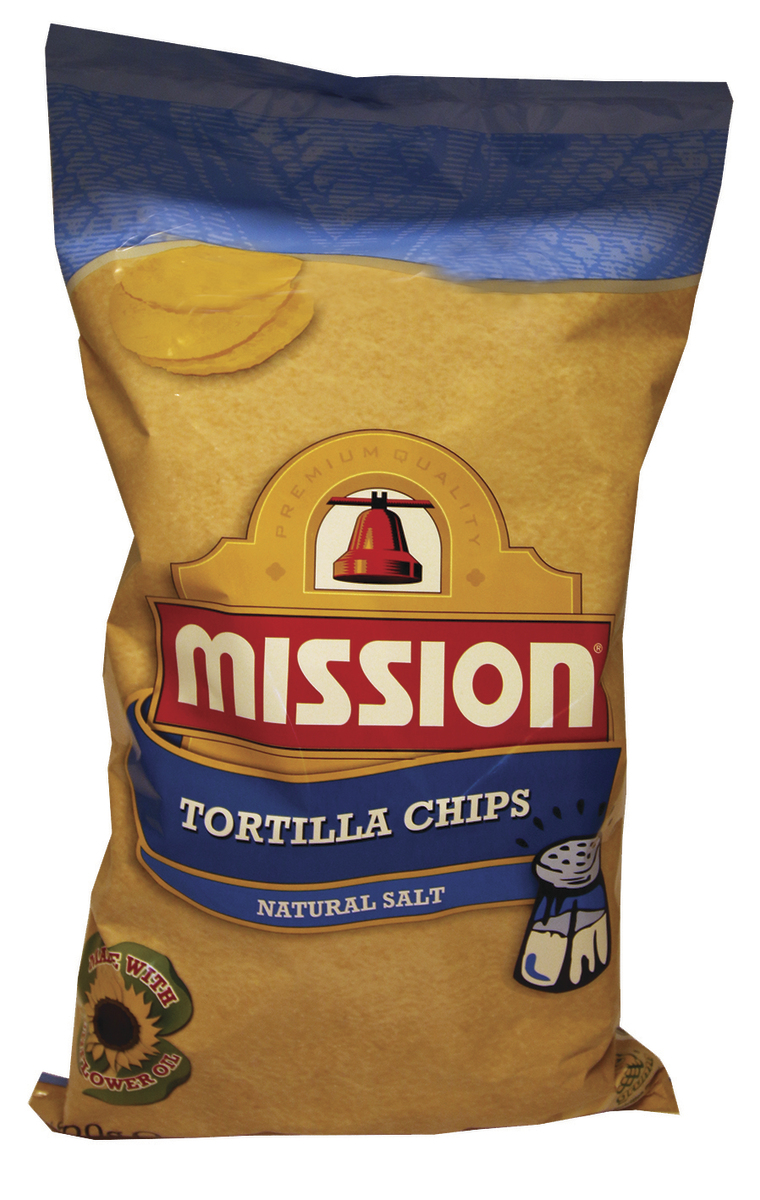 Mission Round Chips Salted 12x500g