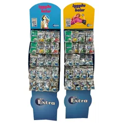 Extra Pokar Blandaður 300stk Standur