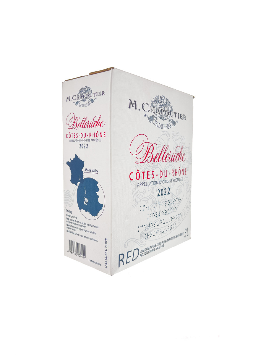 M.Chapoutier Belleruche CDR BIB 2023 4x3 L