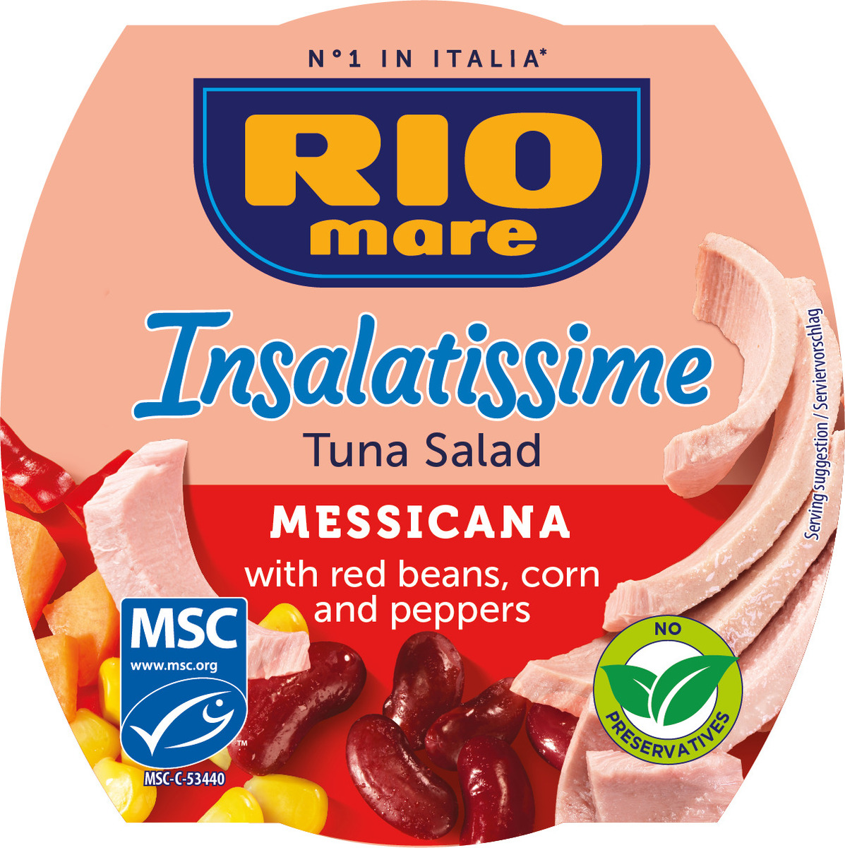 Rio Mare Insalatissime Tuna Salad Mexican 9x160gr
