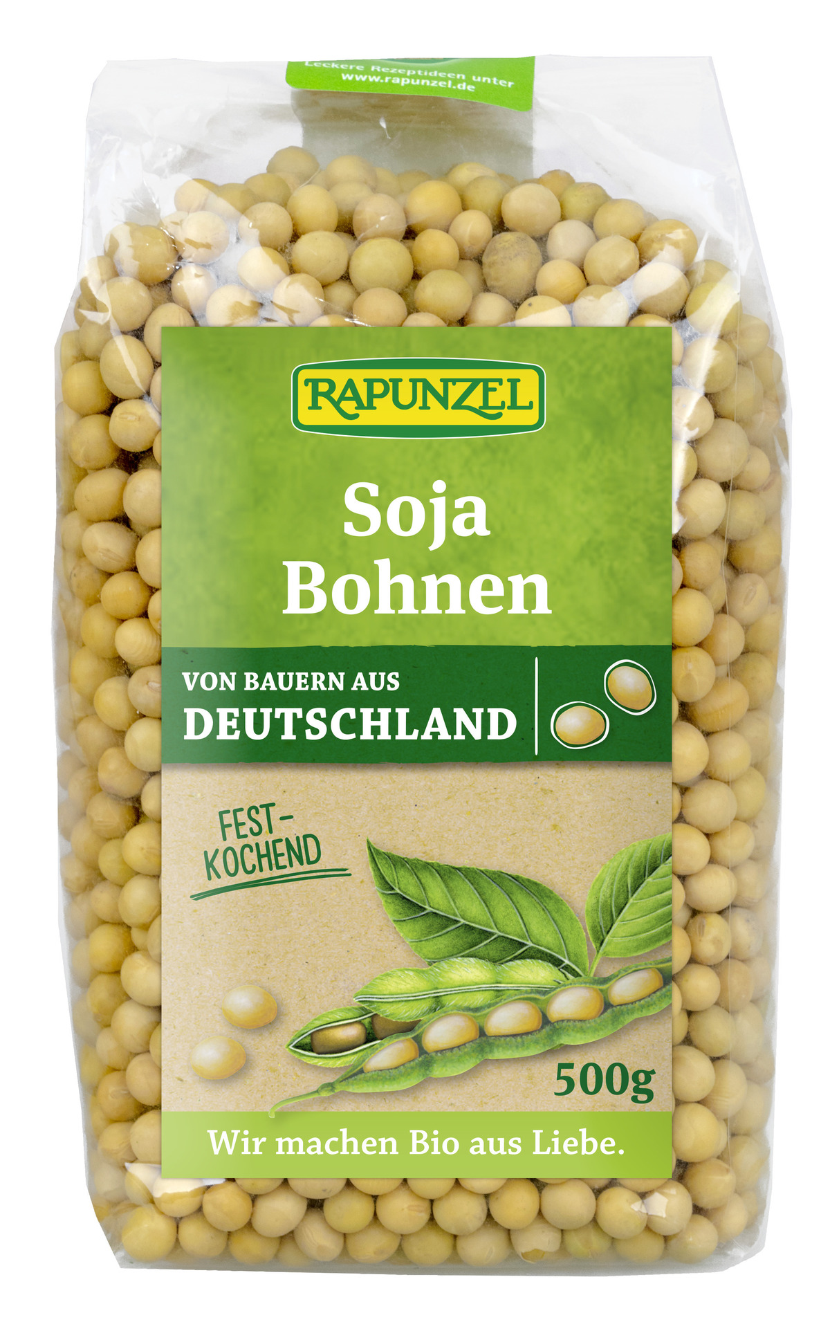 Rapunzel Sojabaunir 6x500gr (M)