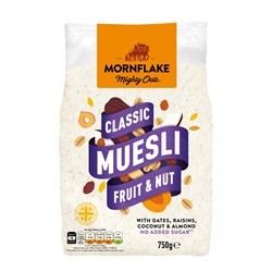 Mornflake Luxury Fruit & Nut Muesli 12x750g