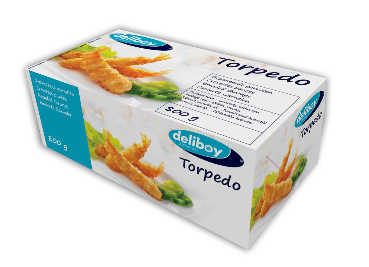 Deliboy Torpedo Shrimps 12x800gr
