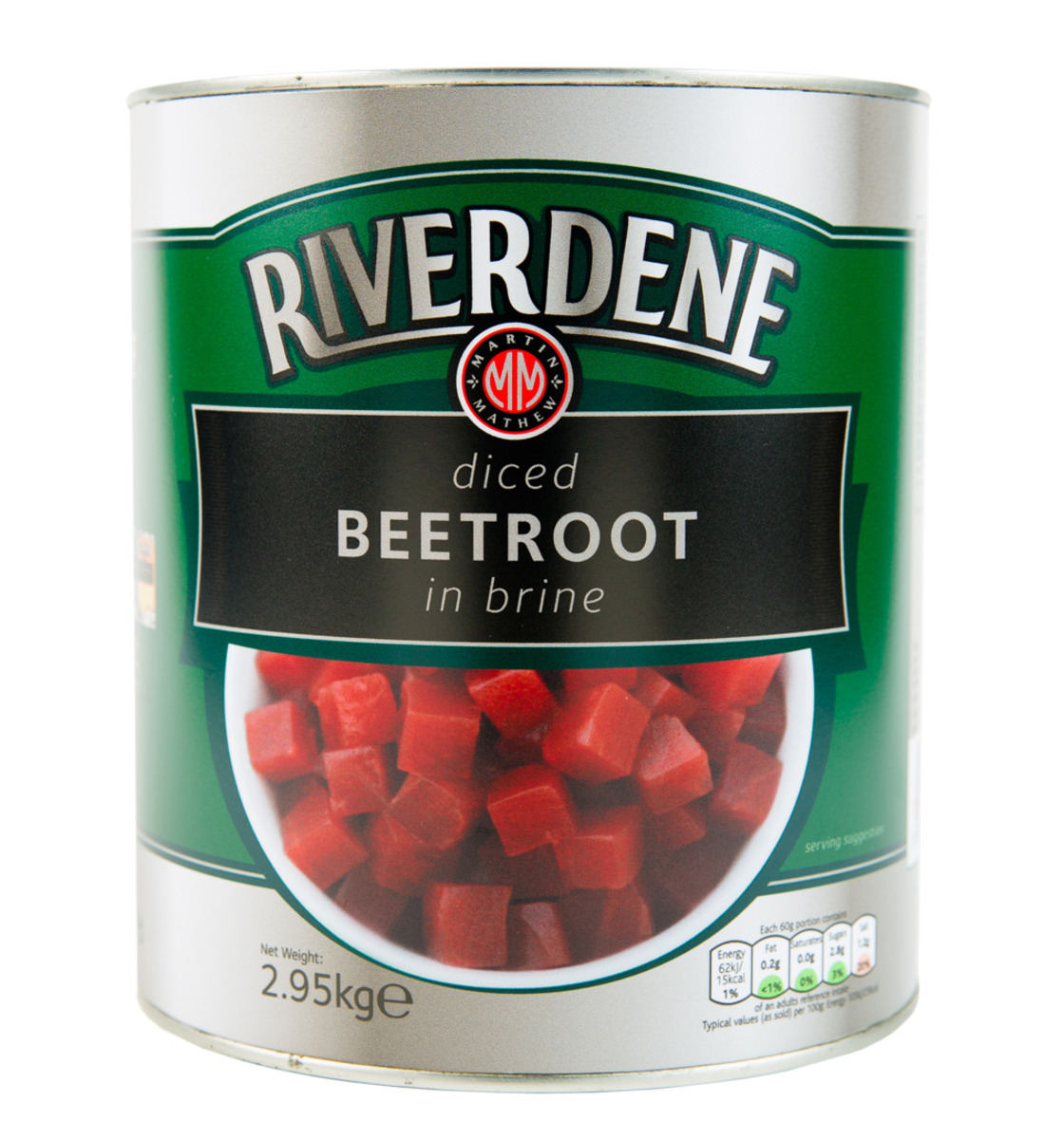 Riverdene Diced Beetroot 6x3 kg
