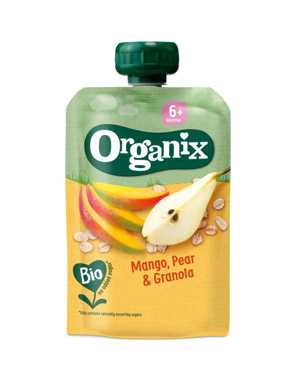 Organix Mango, Peru og Granola Skvísa 6x100g