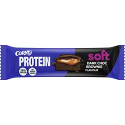 Corny Soft Protein Dark Chocolate Brownie 12x45g