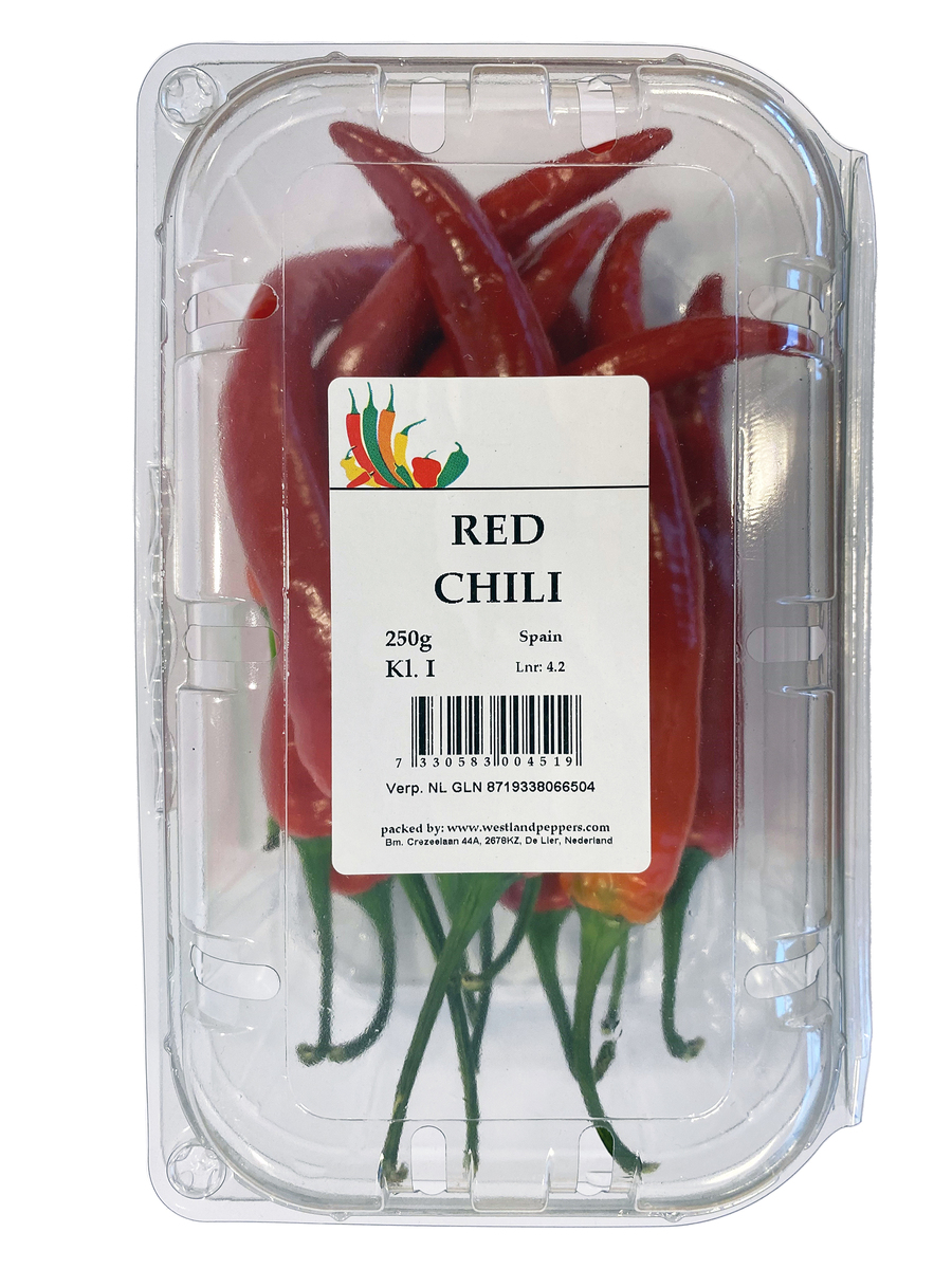 Chili Rauður 10x250gr