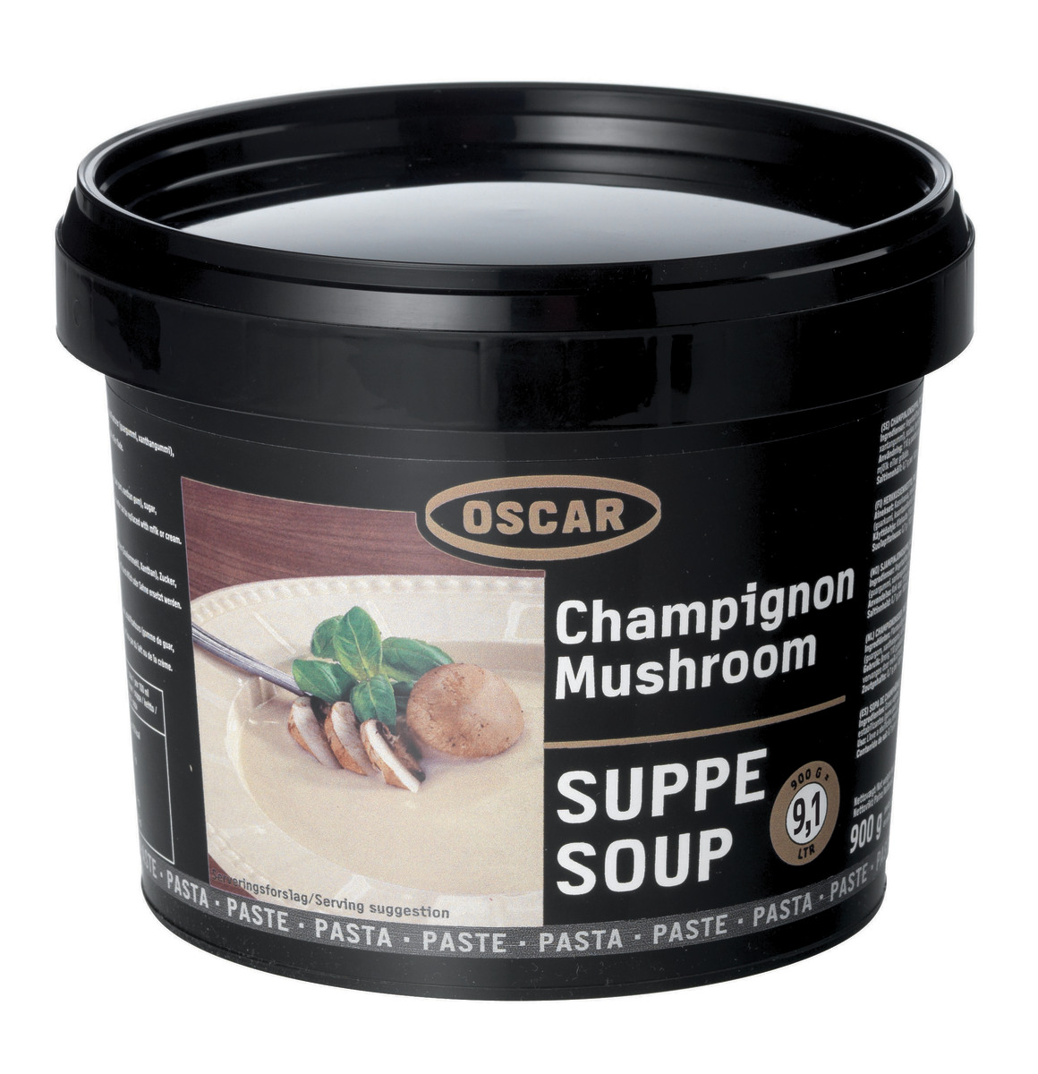 Oscar Mushroom Soup Paste 4x900gr
