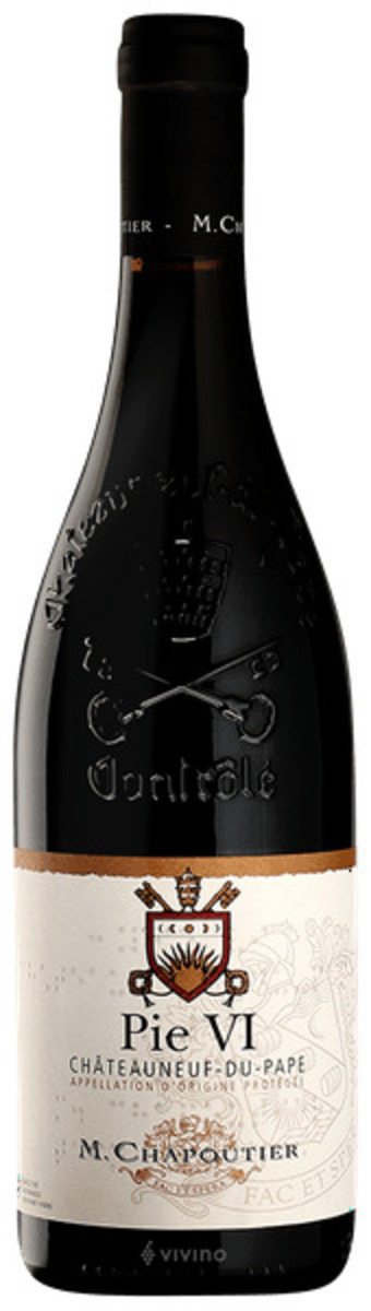 M.Chapoutier Châteauneuf-du-Pape Pie VI 2018 6x750ml
