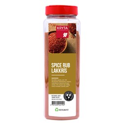 Kryta Spice Rub - Lakkrís 9x500gr
