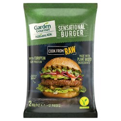 Hälsans Kök Vegan Sensational Burger 118 g(17stk) 3x2kg