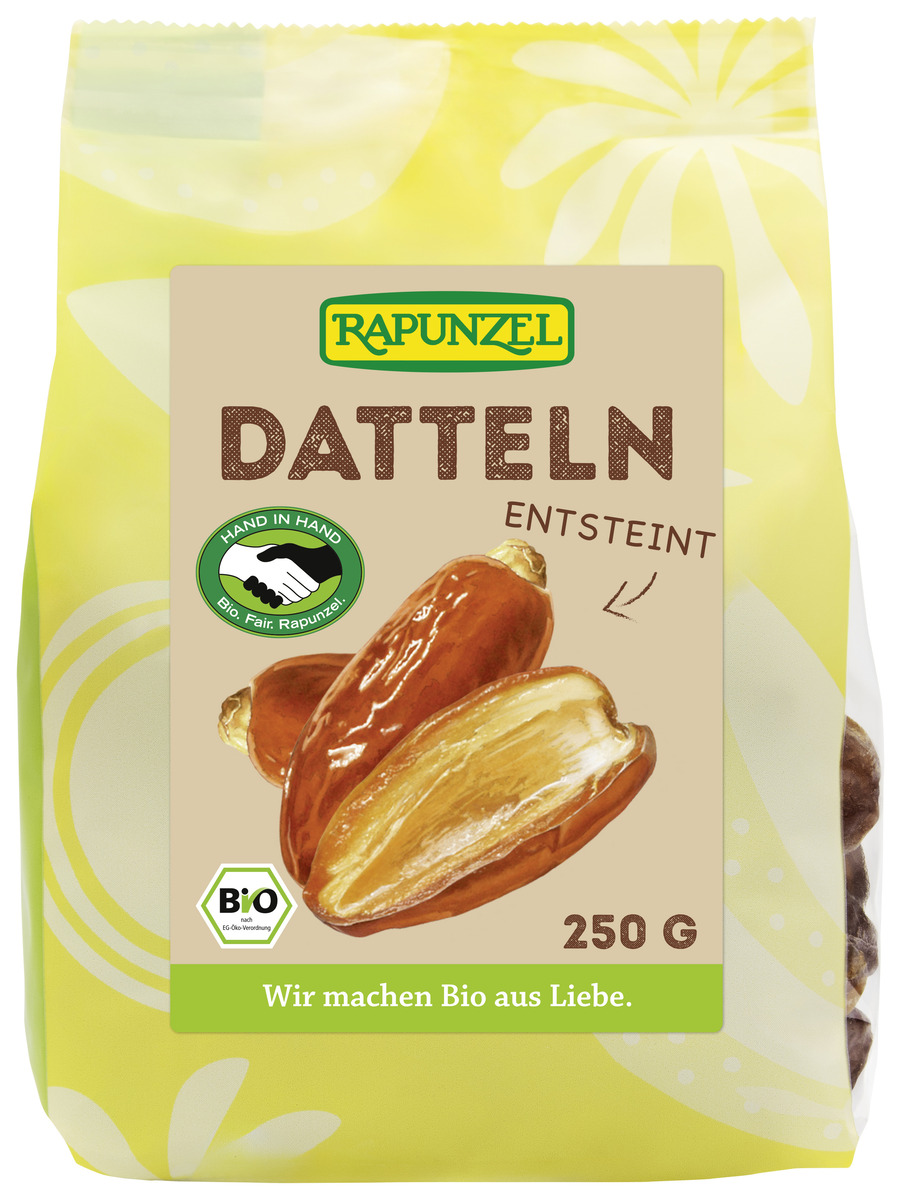 Rapunzel Döðlur Steinalausar 8x250gr (M)