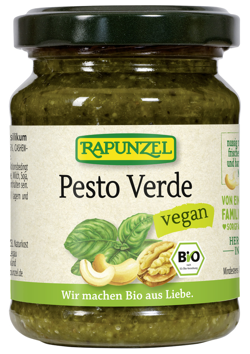 Rapunzel Grænt Pesto 6x120gr (M)