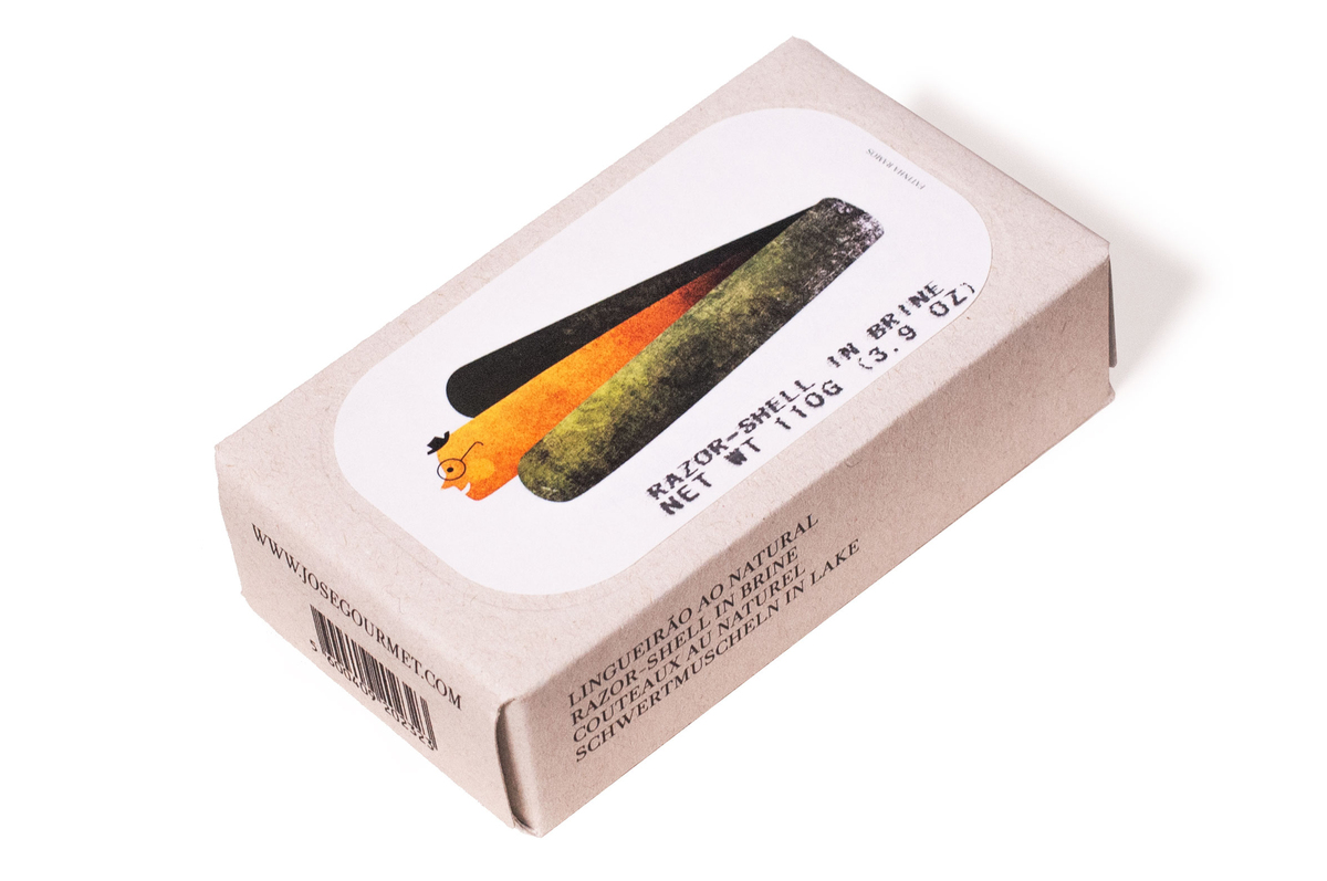 Razor Clams in Brine 8x110g