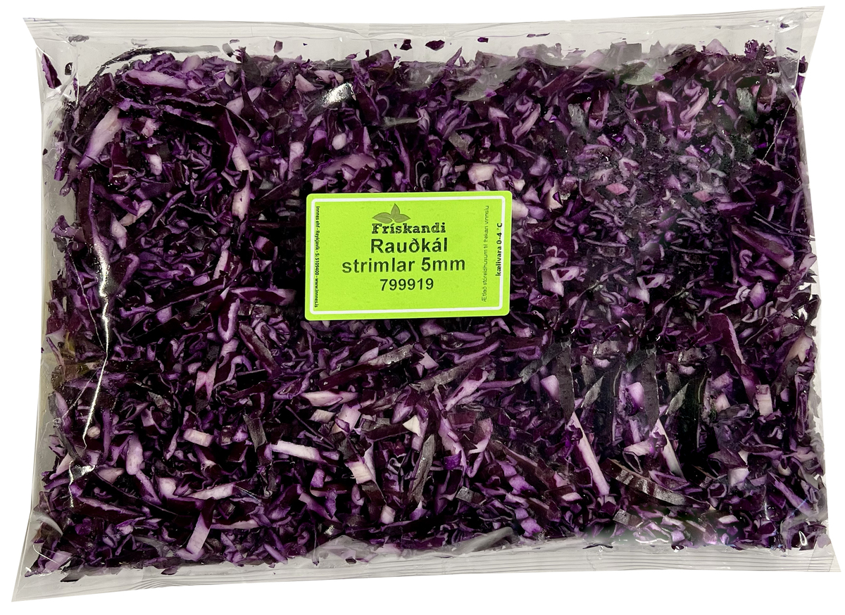 Rauðkál strimlar 5mm 3kg (P)