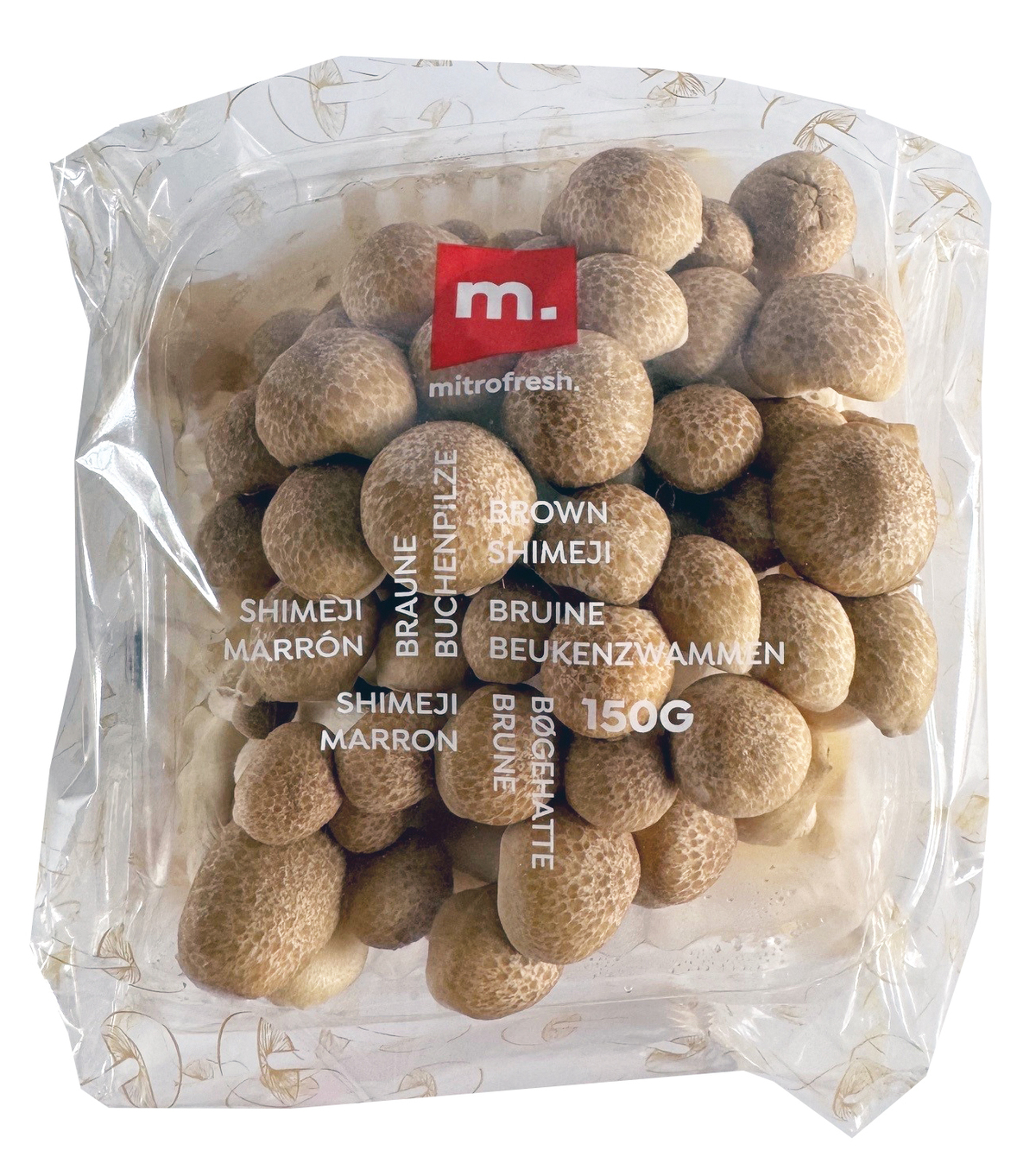 Sveppir Shimeji brúnir 150gr