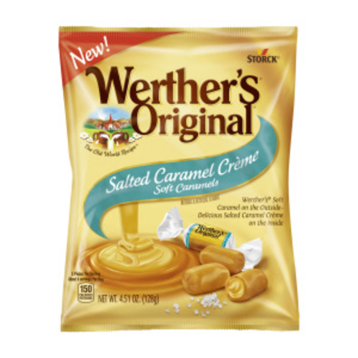 Storck Werther´s Original salted caramel 15x125 g