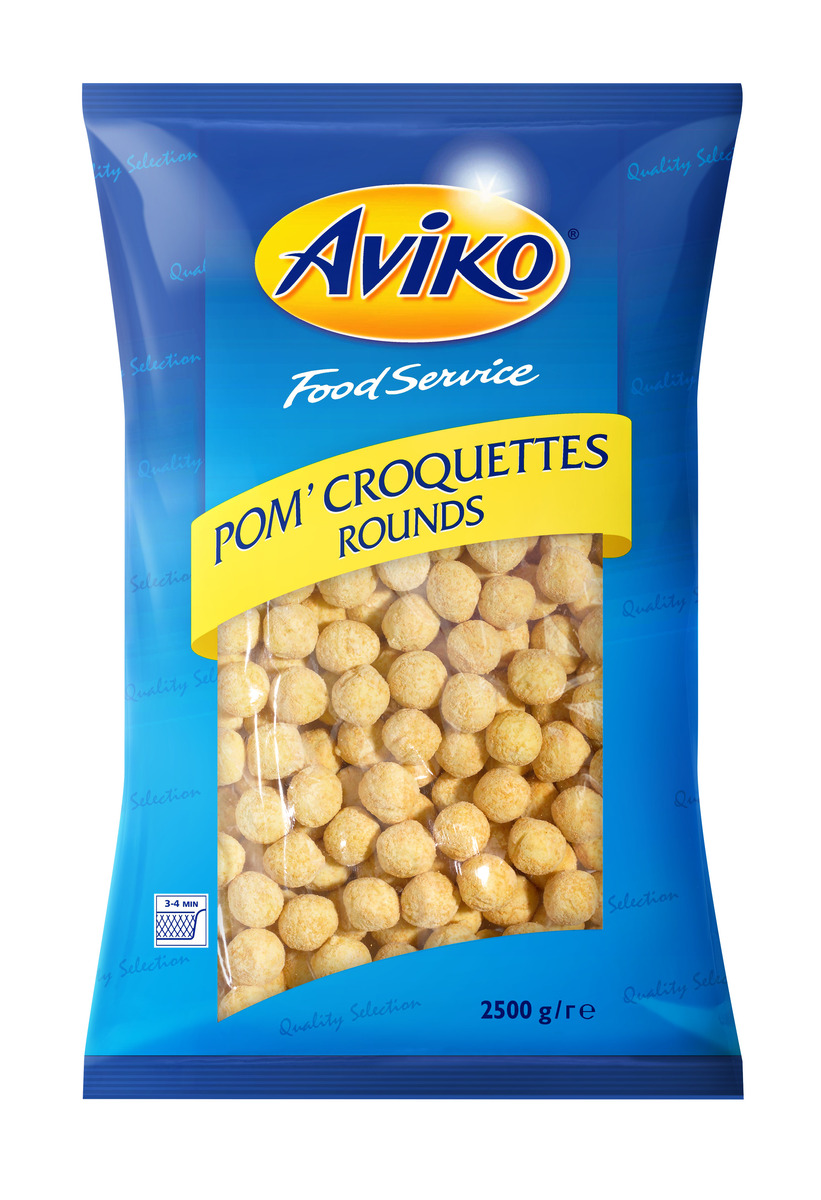 Aviko Pom Croquettes Oven 22g, 4x2,5kg mm