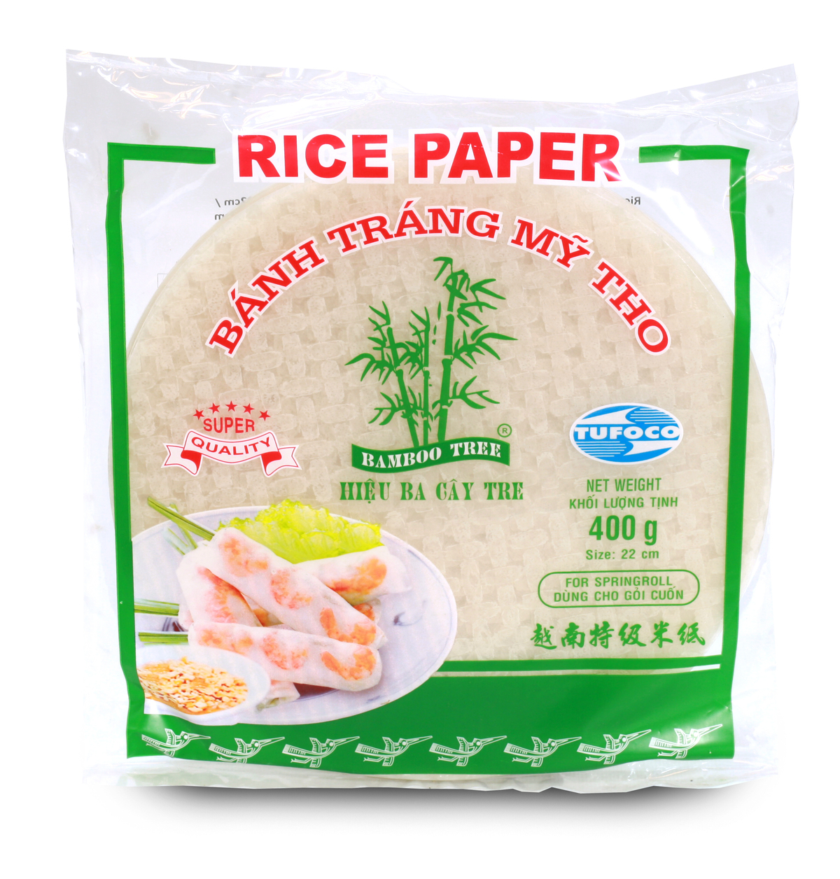 FSG Rice Paper Round 22cm 36x400gr