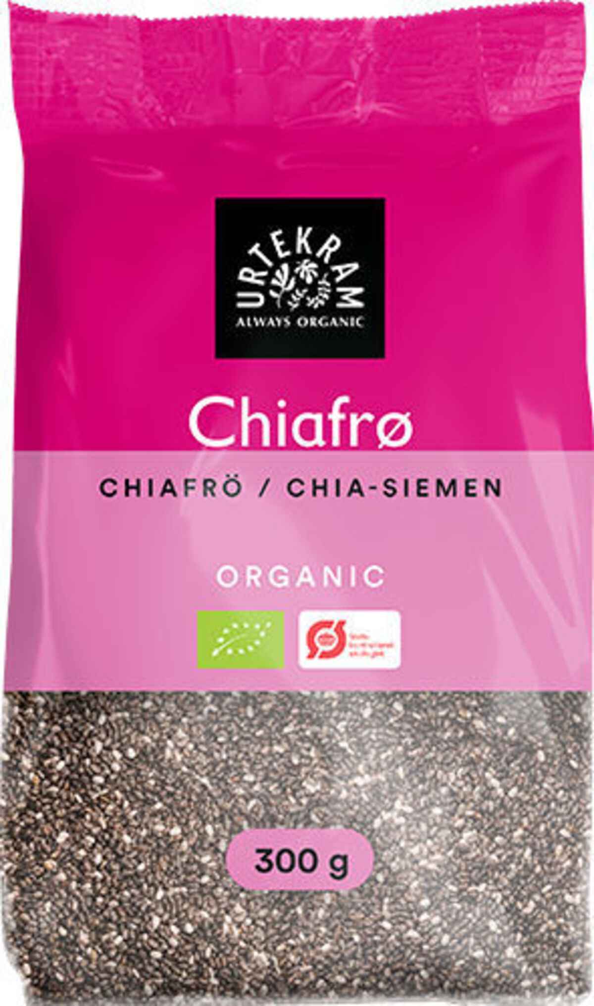 Urtekram chia fræ lífræn 7x300g