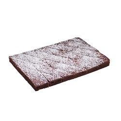 Chokoladekage udskåret 2x36 st