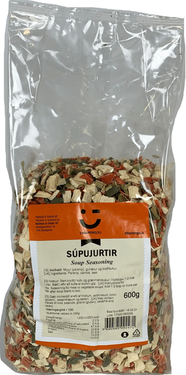 Súpujurtir 6x600gr