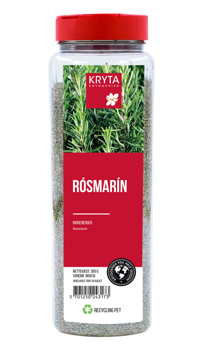 Kryta Rósmarín Skorið - Rosmarin Skåret 9x300g