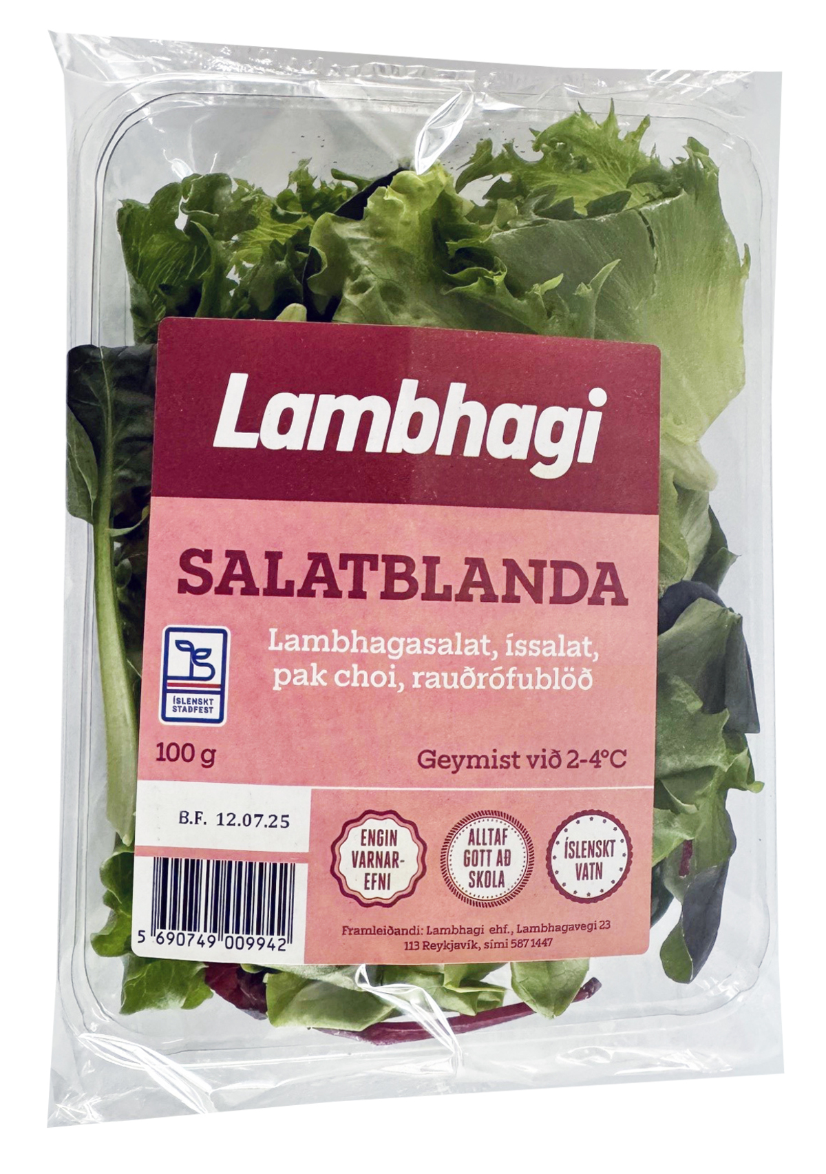 Lambhaga Salatbl. box 20x100gr