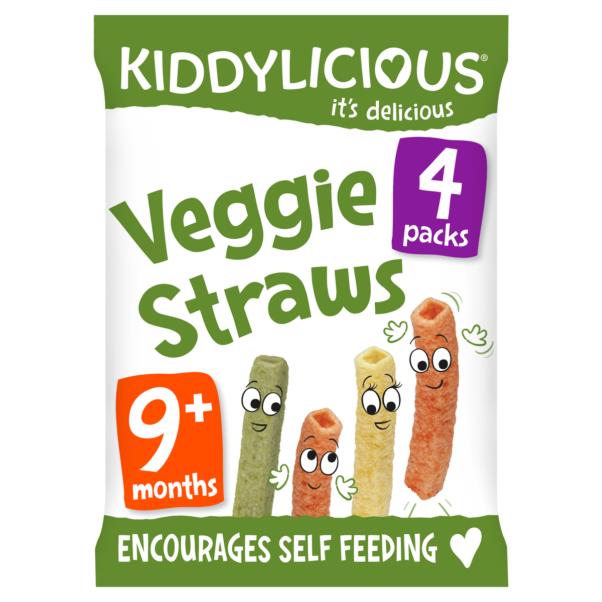 Ki Veggie Straws Multipack 4x(4x12gr)